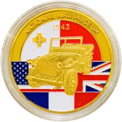 Coin: National War Museum Jeep