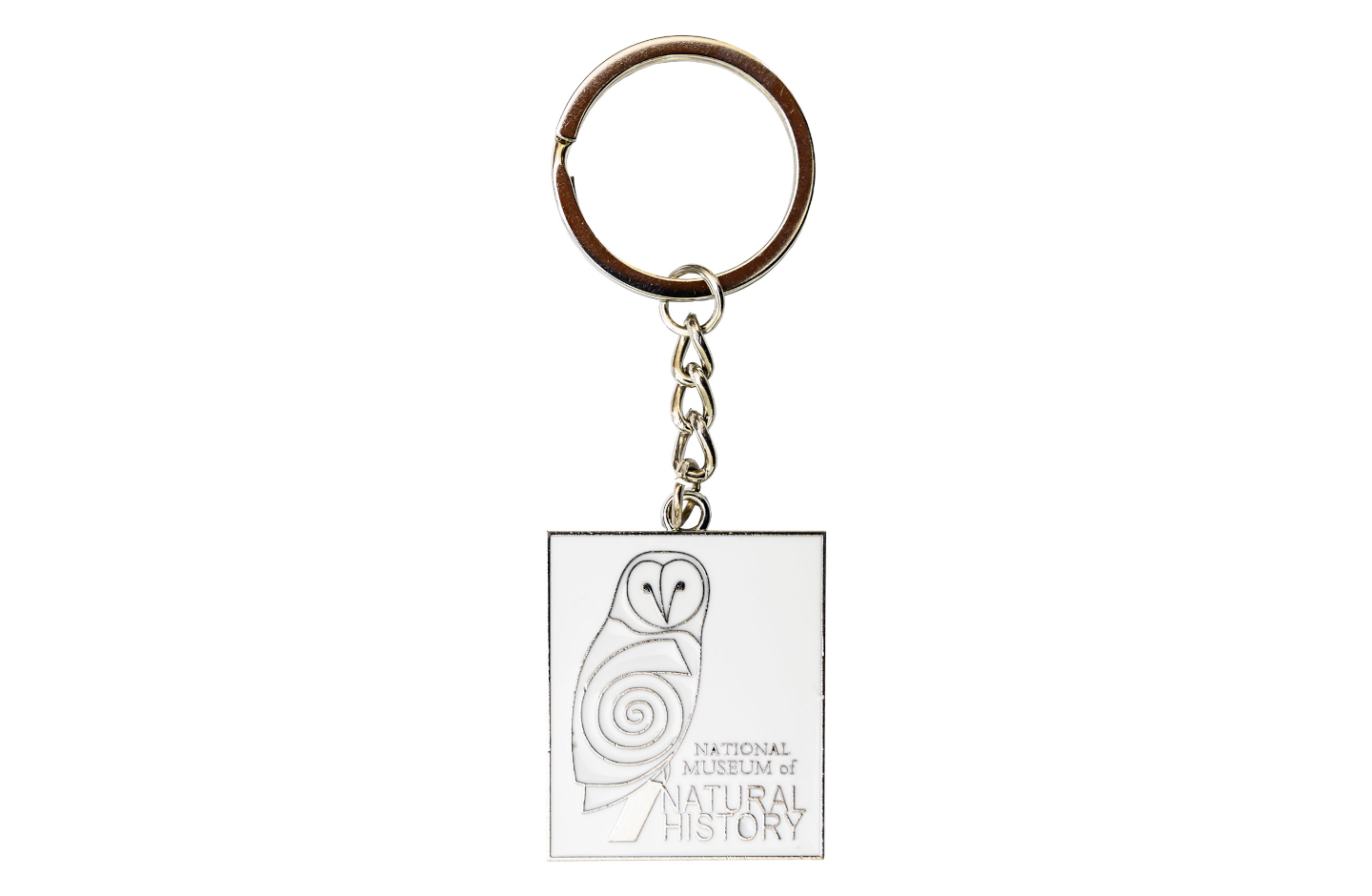 Keychain: National Museum of Natural History (White)