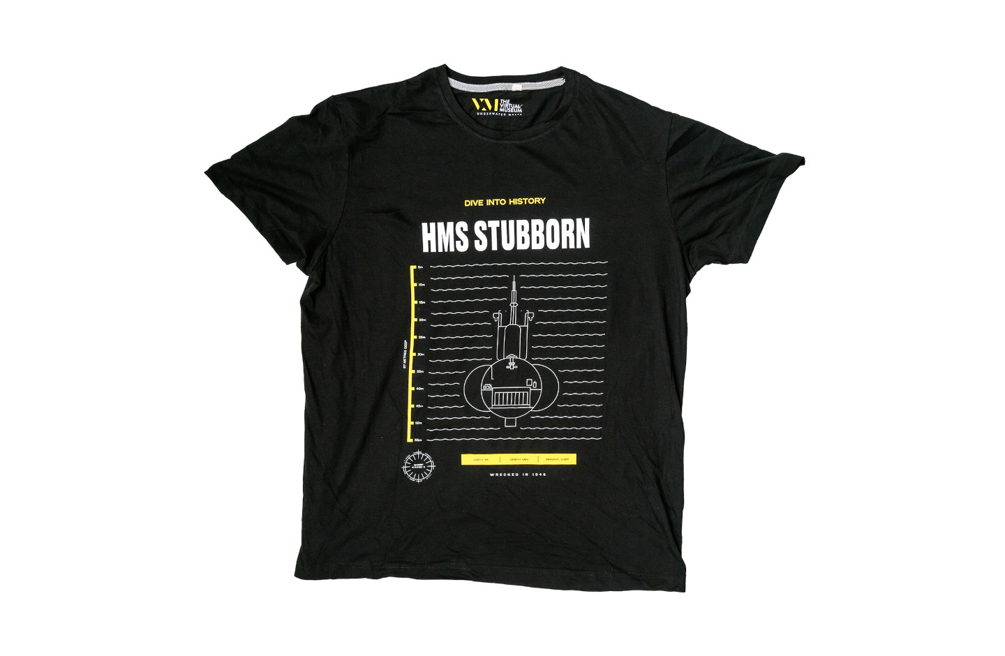 T-Shirts: Dive Into History – HMS Stubborn