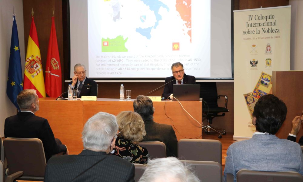 Maltese heraldry highlighted at Madrid meeting