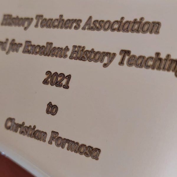 Award for Excellent History Teaching goes to Heritage Malta’s Christian Formosa