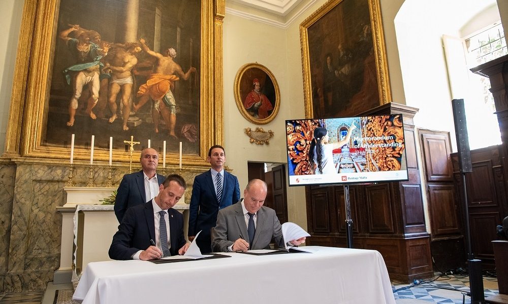 Collaboration agreement between St John’s Co-Cathedral Foundation and Heritage Malta
