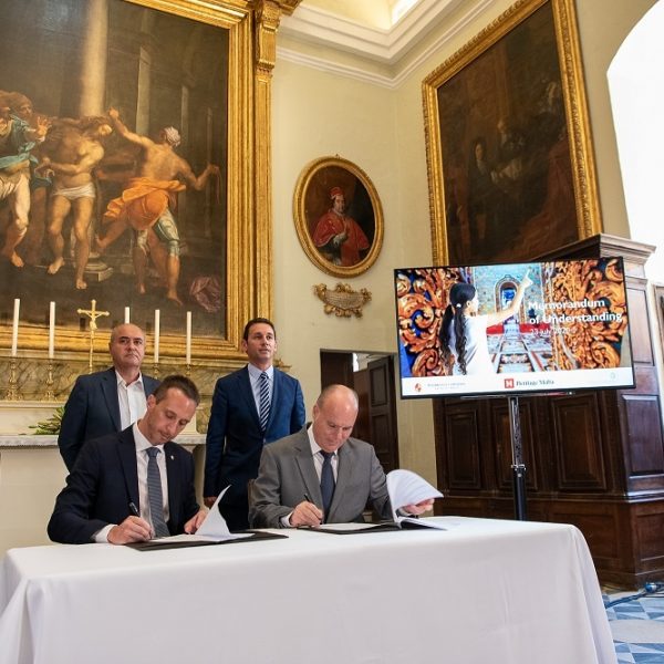 Collaboration agreement between St John’s Co-Cathedral Foundation and Heritage Malta