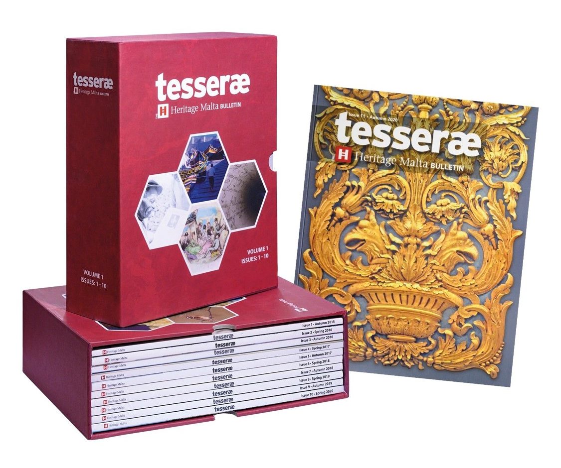 Tesserae: Bi-Annual Bulletin – Slipcase for Issues 1-10