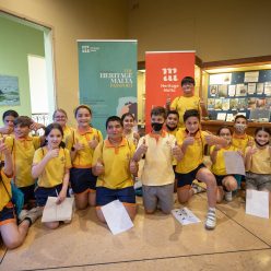A summer of hands-on experiences for Heritage Malta student passport holders