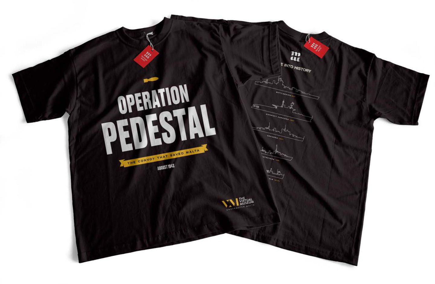 T-Shirts: Dive Into History – Operation Pedestal