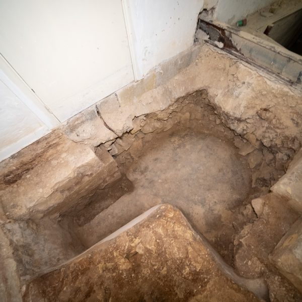 Nymphaeum remains discovered during restoration works at the Grand Master’s Palace