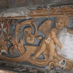 400-year-old frescoes discovered during restoration works at Grand Master’s Palace