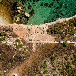 Remains of prehistoric structure at Xrobb l-Għaġin uncovered in a project that is the first of its kind