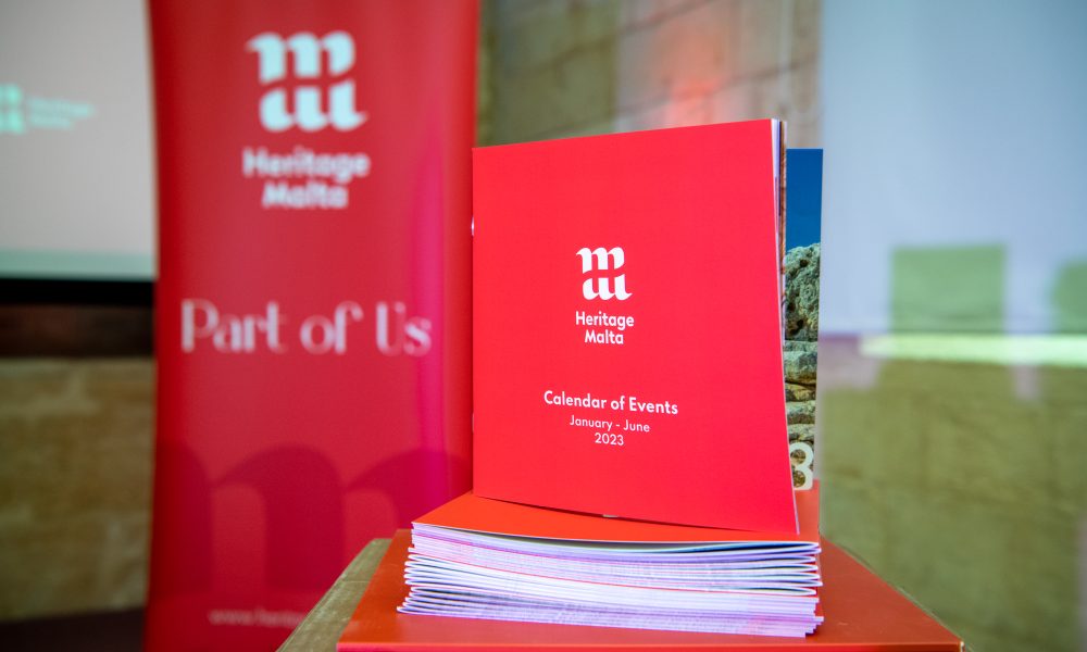Heritage Malta launches events calendar for first six months of 2023