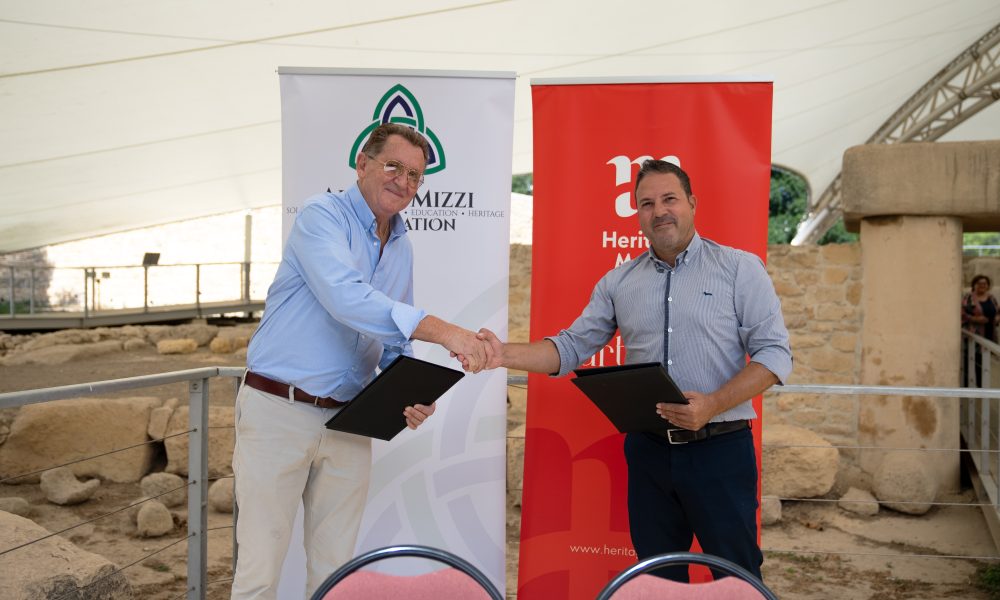 MOU Provides for the Greening of Two Areas at the Tarxien Prehistoric Complex