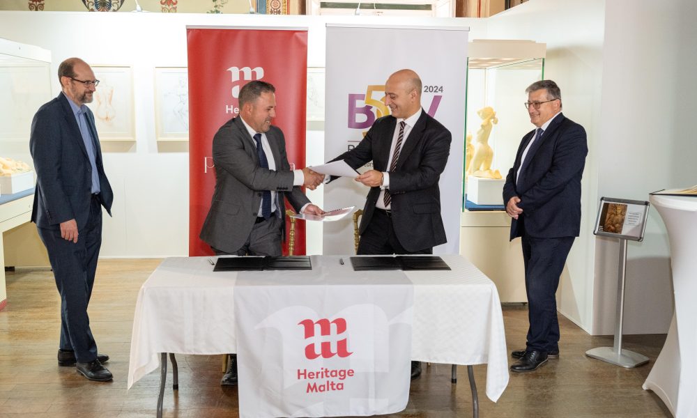 Bank of Valletta Extends Partnership Agreement with Heritage Malta