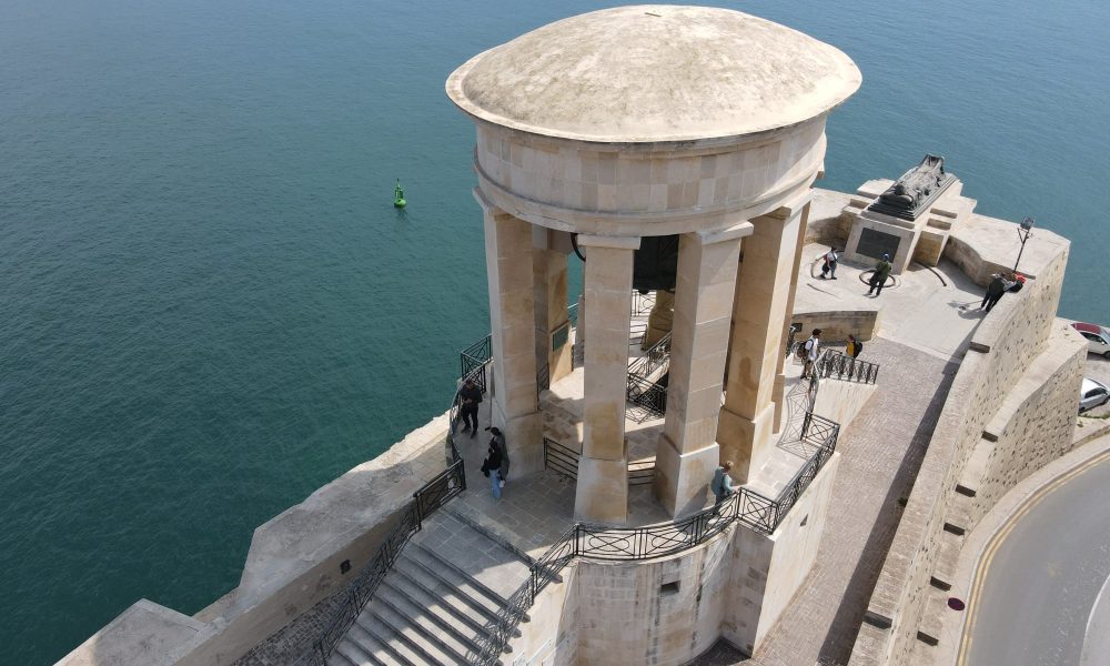 Heritage Malta Starts Restoration Works on the Siege Bell War Memorial in Valletta