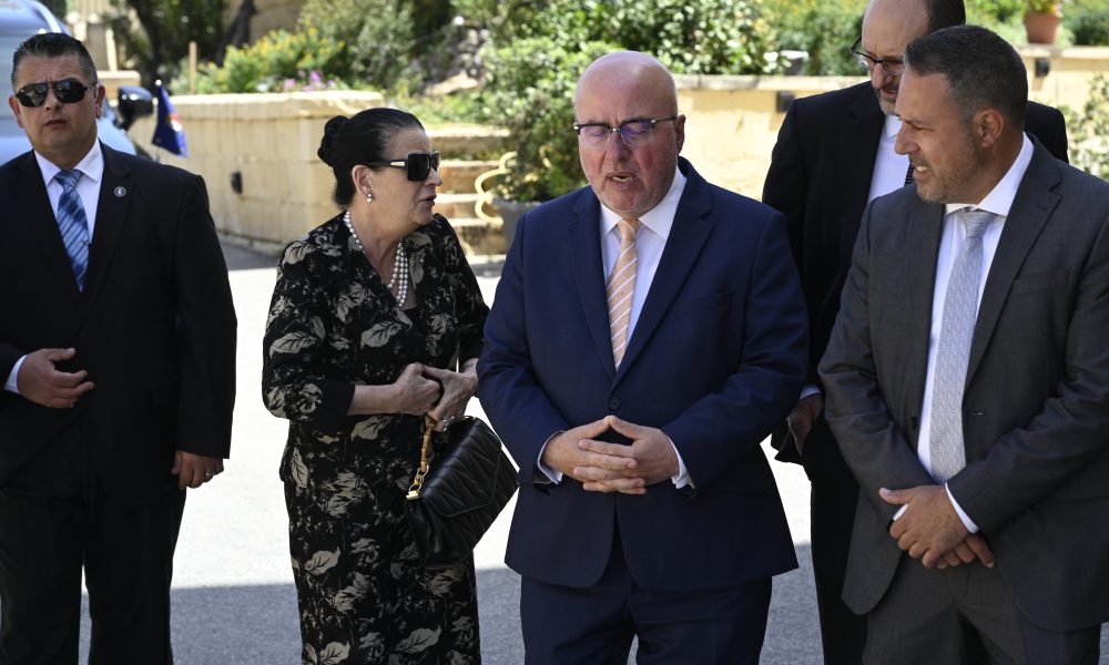 President Spiteri Debono visits Heritage Malta and the maltabiennale.art