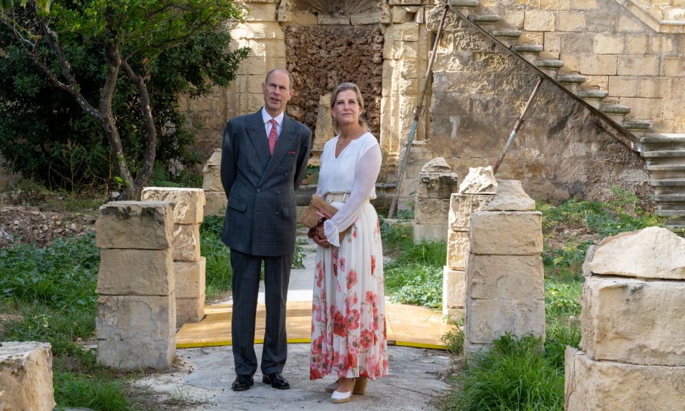 Duke and Duchess of Edinburgh Unveil Submariners’ Tribute and Tour Former Royal Residence Villa Guardamangia