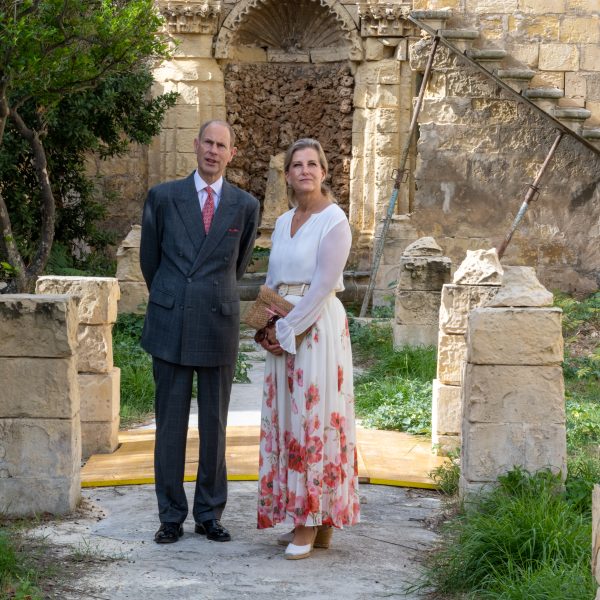 Duke and Duchess of Edinburgh Unveil Submariners’ Tribute and Tour Former Royal Residence Villa Guardamangia